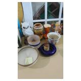 Assorted Pottery and Vases