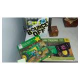 Assorted Games and Card Shuffler