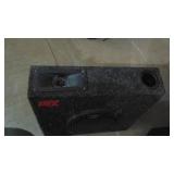 Small Instrument Amp, Toy Instrument and Pair of Car Speakers