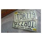 Coke Crate, License Plates, Sewing Drawers and Misc