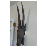 Vintage African Large Senofo Style Head Mask