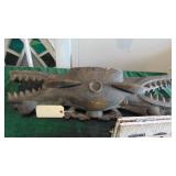 Vintage African Large Senofo Style Firespitter Mask