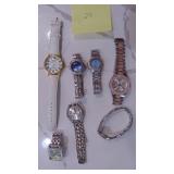7-Watches Including Geneva, Lavella, Globlu