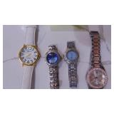 7-Watches Including Geneva, Lavella, Globlu