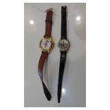 Mickey Mouse Watch and Vintage Lassie Watch