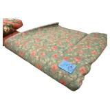 High Quality Fabric - 3 Large Pieces - Corals & Greens