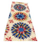 Starburst Quilted Pattern Fabric