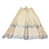 Three Vintage Crocheted Aprons