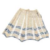 Three Vintage Crocheted Aprons