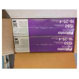 NEW FILTRETE 1550 16 X 25 X 4 FILTERS 2PK