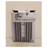 100% BLACKOUT 2 PK WINDOW PANELS