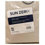 NEW SUN ZERO LICHTENBERG CREAM PANELS 100 IN X 84 IN