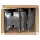 NEW 4-PK DECOR GRATES ORIENTAL FLOOR REGISTER BLACK