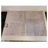 NEW MOHAWK TANGIERS COLLECTION ACCENT RUG BLUE BEIGE 30IN X 45IN