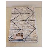 NEW MOHAWK TANGIERS COLLECTION ACCENT RUG DIAMONDS 30IN X 45IN