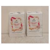 2 NEW DOVE SUGAR COOKIE SPRINKLE LIMITED EDITION BEAUTY BAR SOAP 4-PK
