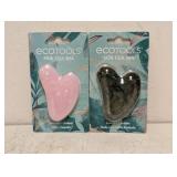 (2) NEW ECOTOOLS (JADE GUA SHA + PINK GUA SHA)