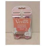 NEW GILLETTE VENUS WHITE TEA RAZORS 2PK