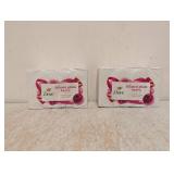 2 NEW DOVE FROSTED PLUM BERRY LIMITED EDITION BEAUTY BAR SOAP 4-PK