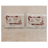 2 NEW DOVE HOT COCOA SWIRL LIMITED EDITION BEAUTY BAR SOAP 4-PK