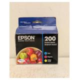 NEW EPSON 200 STANDARD CAPACITY PRINTER INK