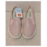 NEW CAT & JACK KIDS CHARLOTTE SNEAKERS SIZE 2 PINK