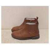 NEW CAT & JACK KIDS TANNER BOOTS SIZE 10 COGNAC