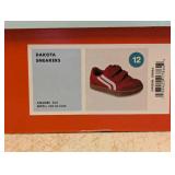 NEW CAT & JACK KIDS DAKOTA SNEAKERS SIZE 12 RED