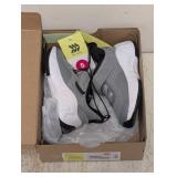 NEW ALL IN MOTION PEYTON KIDS SNEAKERS SIZE 5 GRAY
