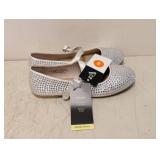 NEW ART CLASS KIDS NELL FLATS SIZE 2 OFF-WHITE
