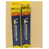 (2) NEW MICHELIN GUARDIAN 16” WIPER BLADES