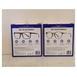 (2) NEW FOSTER GRANT +2.50 READING GLASSES 3PK