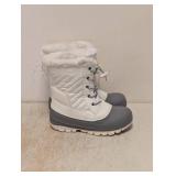 KIDS BOOTS SIZE 4 CREAM SKYLAR