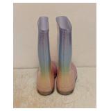 CAT & JACK KIDS BOOTS SIZE 4 MULTICOLOR