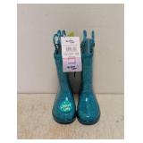 NEW WESTERN CHIEF TODDLER ABBY GLITTER LIGHTED BOOTS SIZE 6