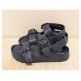 NEW CAT & JACK TODDLER SANDALS SIZE 9 NAVY
