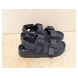 NEW CAT & JACK TODDLER SANDALS SIZE 9 NAVY