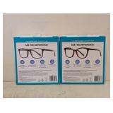 (2) NEW FOSTER GRANT +1.75 READING GLASSES 3PK