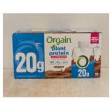 NEW ORGAIN 20G. PLANT PROTEIN SHAKE CREAMY CHOCOLATE 15PK