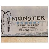 NEW MONSTER ENERGY ZERO ULTRA 24PK