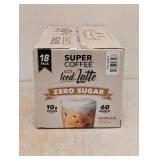 NEW SUPER COFFEE LEAN ICED LATTE VANILLA 15PK