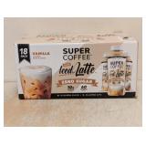 NEW SUPER COFFEE LEAN ICED LATTE VANILLA 15PK