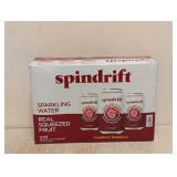NEW SPINDRIFT SPARKLING WATER CRANBERRY RASPBERRY 22PK
