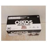 NEW OIKOS PROTEIN SHAKE CHOCOLATE 18PK