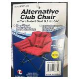 *Alternative Club Chair w/5w Heated Seat & Lumbar lot of 4