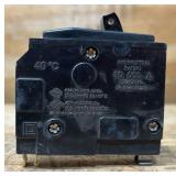 Circuit Breaker, 15A, 1P, 10Ka, 120Vac lot of 30