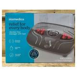 Homedics vibration foot massager with heat