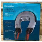 Homedics shiatsu neck massager with heat