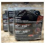 Keeper Zip Net Adjustable Cargo Net lot of 3