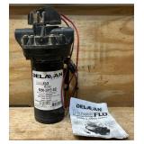 Delavan Pumps, 12v DEMAND STYLE DIAPHRAGM SPRAYER PUMP, Volts 12 Pump Type Diaphragm, Max. Flow Rate 5 GPM, Model# 5850-201E-SB